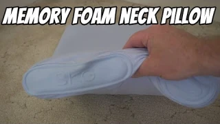 This memory foam Cervical Neck Pillow is comfortable no matter your sleeping position!