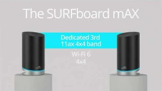 Why ARRIS SURFboard mAX Pro Mesh Wi-Fi System is Better (30 sec)