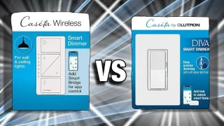 Lutron Caseta Dimmer vs. Lutron Caseta "Diva" Dimmer: Quick Comparison!
