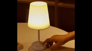 Review LED Reading Eye Protection Desk Lamp Touch Dimmable USB Charging With Remote Control Table La