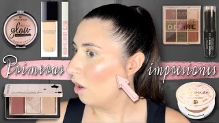 ✨PRIMERAS IMPRESIONES MAQUILLAJE✨| Descubriendo productazos: Novedades Essence, Natasha Denona, W7😱