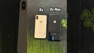 iPhone Xs Vs iPhone Xs Max || Reboot Test! #shorts