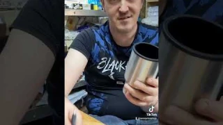 26411 12v In-Car Thermos Heated Travel Mug