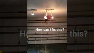 craftsman 3/4 garage opener issue won't open door, clicks once, motor is good, random problem