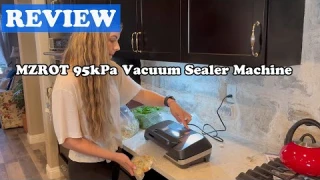 MZROT 95kPa Vacuum Sealer Machine Review – Is It Worth It for Food Preservation?