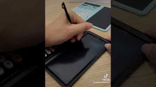 Unboxing Scientific Calculator With LCD Writing Pad