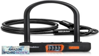 NDakter Bike Locks Heavy Duty Anti Theft Combo Bike U Lock 4-Digit Review