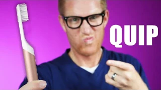 DENTIST Reveals The TRUTH About The QUIP Toothbrush!! Quip Electric Toothbrush Review.