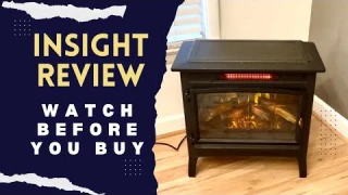 Duraflame Electric Infrared Quartz Fireplace Stove with 3D Flame Effect