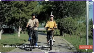 KAISDA K7 Folding Electric Moped Bike! 🚴‍♂️ Speed, Power & Portability🚴‍♂️💨