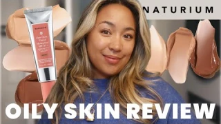 NATURIUM DEW-GLOW MOISTURIZER SPF 50 REVIEW | Oily Skin First Impression + Honest Thoughts 2025