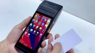 5.5inch touch screen with barcode scanner printer wireless