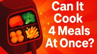 Ninja SL401 Air Fryer Review: Can It Really Cook 4 Meals at Once?