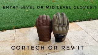 Motorcycle Touchscreen Gloves | Rev'it or Cortech