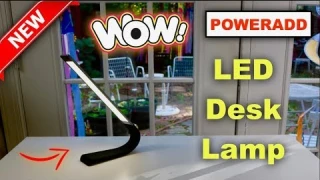 POWERADD ❤️   LED Foldable  Desk Lamp - Review   ✅