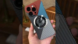 Frameless carbon fiber texture Iphone Case #shorts