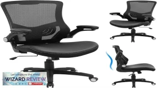 Office Chair Ergonomic Desk Chair Computer PU Leather Home Office Desk Chair Review
