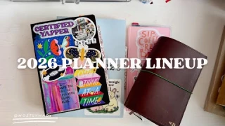 2026 Planner Lineup: Hobonichi, Rosey Life & Aura Estelle Setup