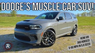The 2022 Dodge Durango R/T Is A V8 Muscle Car Disguised As A 3-Row Family SUV
