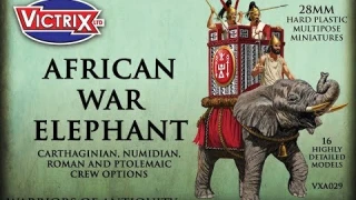 Review of the Victrix Plastic War Elephant Kit