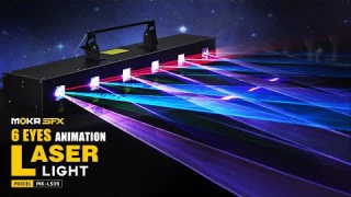 MOKA SFX 6 Eye Full Color Animation Laser Lights | Lazer Lights