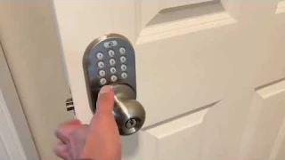MiLocks TKK 02OB Digital Door Knob Handle Lock with Electronic Keypad Review