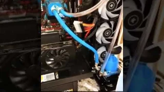 PC Water cooling failed 😭 #pc #watercooling #failed