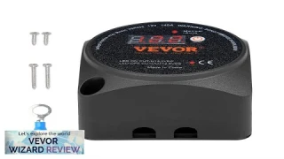 VEVOR Dual Battery Isolator Kit 12V 140Amp Manual and Auto Modes VSR Review