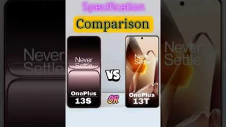 Oneplus 13S vs OnePlus 13T #smartphone #oneplus #mobilephone