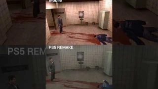 Max Payne Mobile vs. PS5 Remake Random Scenes