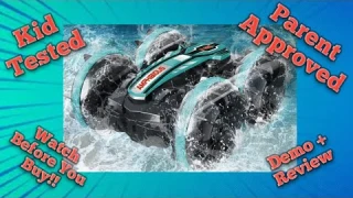 Ultimate Fun: Amphibious Remote Control Car Review | 360° Stunts & All-Terrain Action |