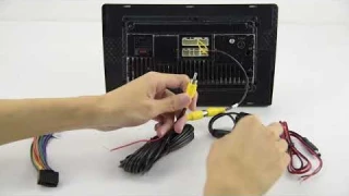 Android car player rear view camera wiring method