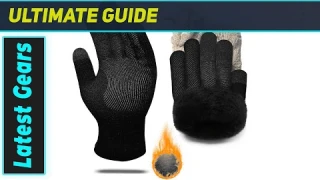 Amazing Winter Gloves: Merino Wool Warmth & 6-Finger Touchscreen!