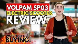 VOLPAM SP03 Electric Scooter Review: Best Easy Commute Scooter!