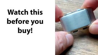 Review: $15 AliExpress stainless steel clasp upgrade for on-the-fly adjustment on a watch bracelet