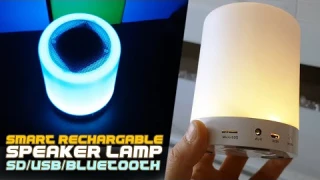 Best Bluetooth Speaker Lamp to Entertain with! Portable Multi-coloured Night Light