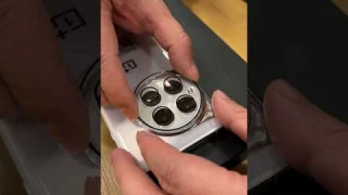 OnePlus 12 full glue tempered film with blue gorilla lens film #shorts