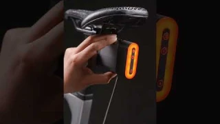 🔒 Light up your ride with ROCKBROS! Our tail light and bike lock combo keeps you safe and secure.