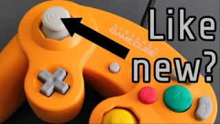 GameCube controller mod - replacement thumbsticks