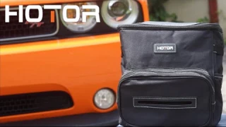 HOTOR Car Trash Can 2.5 Gallon - Handy Car Tissue Holder (REVIEW)