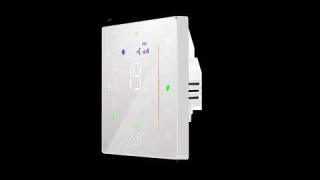 Tuya Zigbee&WIiFi Smart Central Air Conditioning Thermostat Fan Coil Unit Digital Temp Conditioner