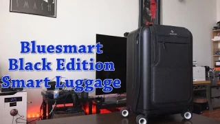 Bluesmart Smart Carry-On Suitcase Unboxing & Review [Black Edition]