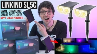 World’s 1st Solar Smart Light with MPPT! - Linkind Solar Spotlight SL5C Review & Test (Game Changer)