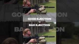 Good ejection vs Bad ejection #ar15 #rifle #shorts #556
