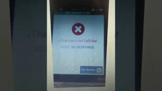 Host no responde Transacción fallida punto de venta Flexipos los corregimos 0412-2534117