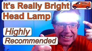 The Best Super Bright Head Lamp, Game Changer for Work and Outdoor Activity's, Full  Review 2022.