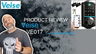 PRODUCT REVIEW - Veise VE017L 7-in-1 SMART DOOR LOCK!!!!! #veisesmartlock