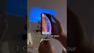 How to Connect An iPhone to the HighPeak MiniProjector™️