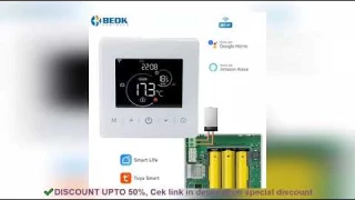 Beok Tuya Smart Thermostat Battery Powered Smart Home Gas Boiler Wifi Temperature Controll Review