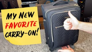 Bagsmart 20" Carry-On Luggage w/ Spinner Wheels-GREAT Carry On...